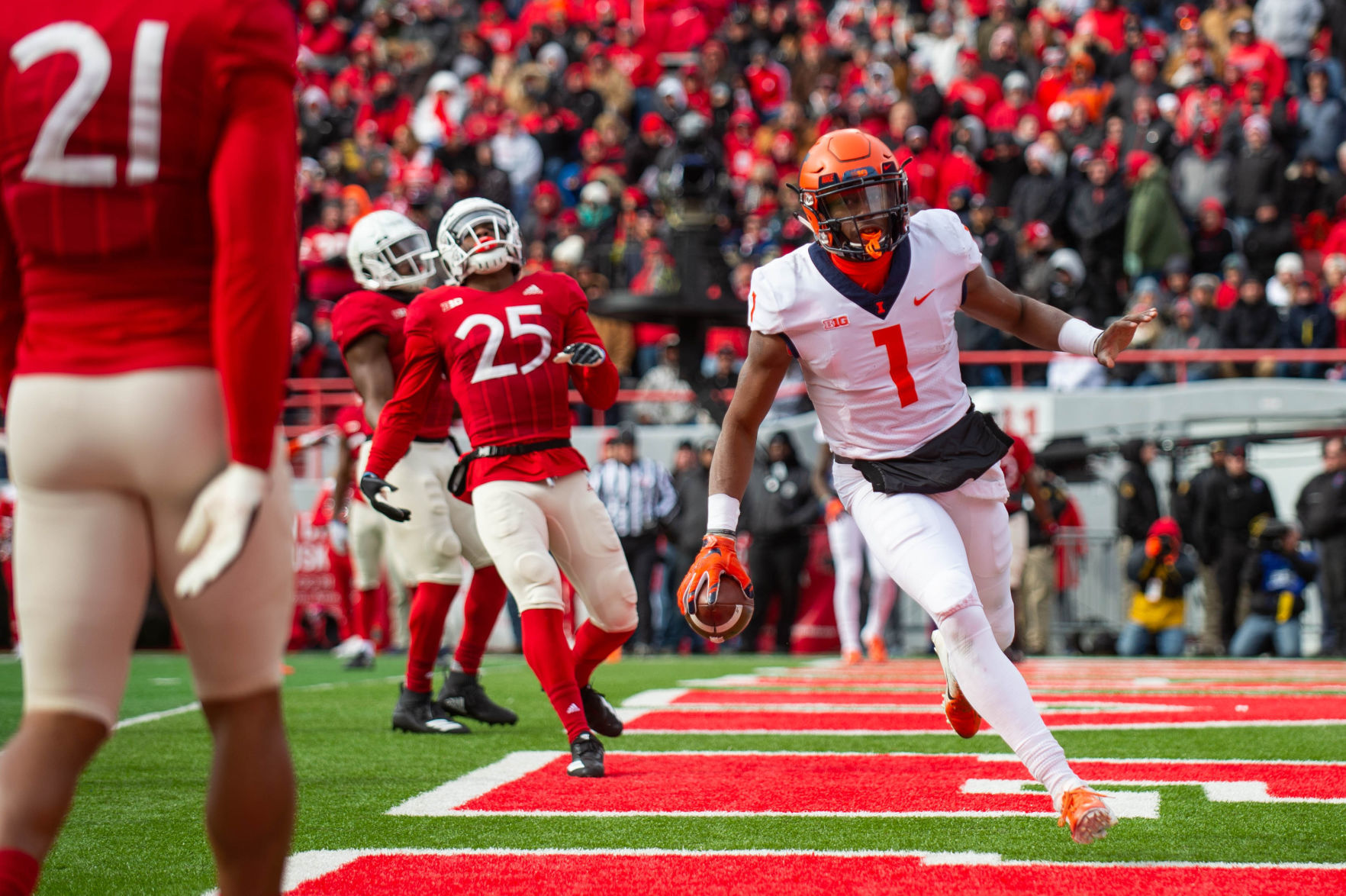 Illinois at Nebraska, 11/10/18
